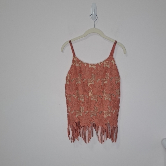 Alice+Olivia Waverly cami dusty rose 8 NWT - Picture 3 of 6